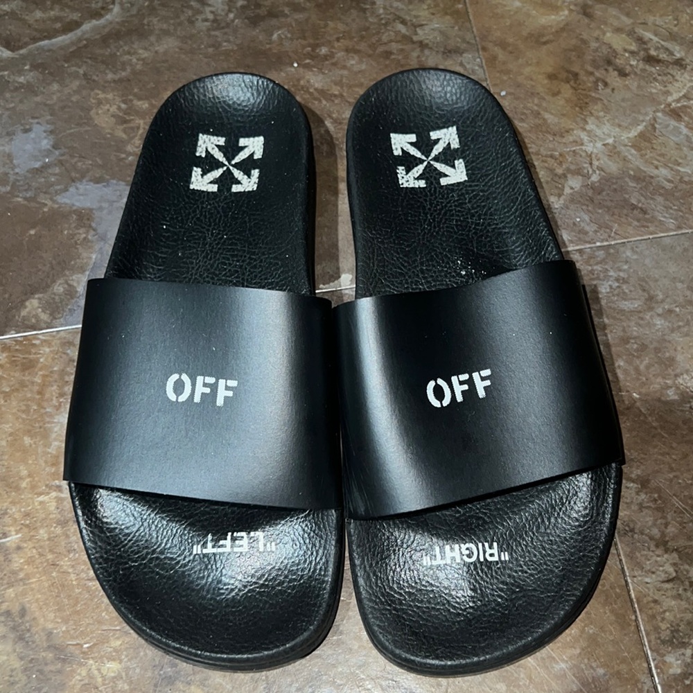 Authentic OFF WHITE SLIDES size 40